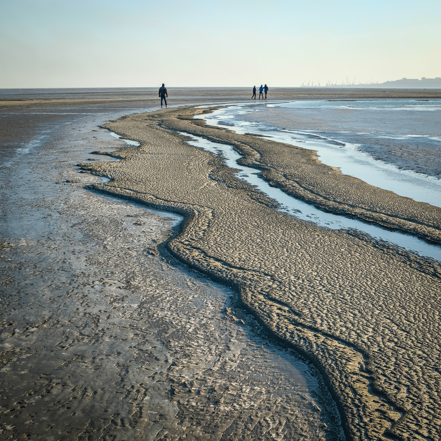 Сгон воды в Таганрогском заливе 2019